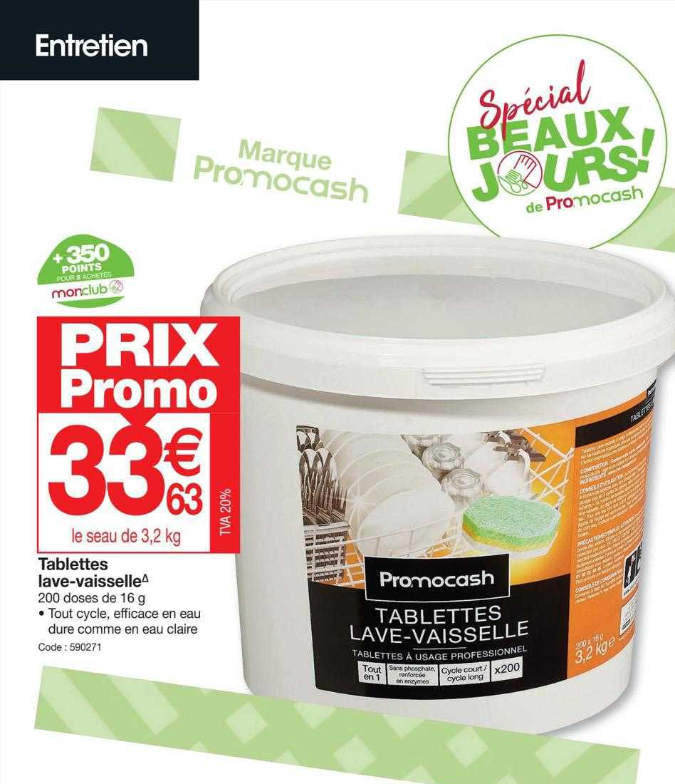 tablettes lave-vaisselle