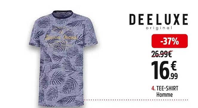 tee-shirt homme deeluxe original