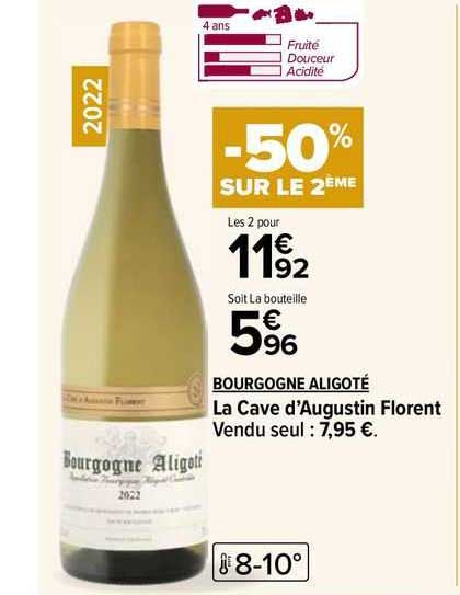 Bourgogne Aligoté La Cave D'augustin Florent