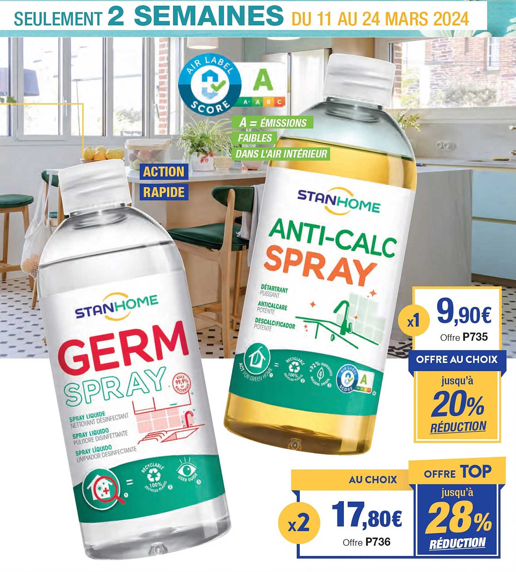 germ spray, anti-calc spray