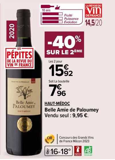 haut-médoc belle amie de paloumey