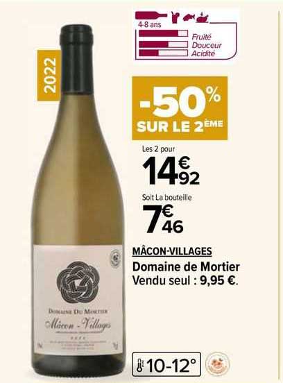 mâcon-villages domaine de mortier