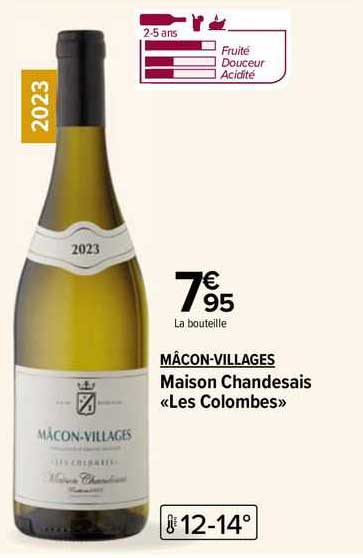 mâcon-villages maison chandesais «les colombes»