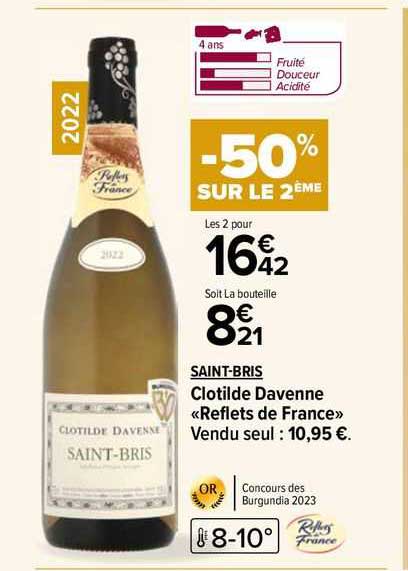 saint-bris clotilde davenne «reflets de france»