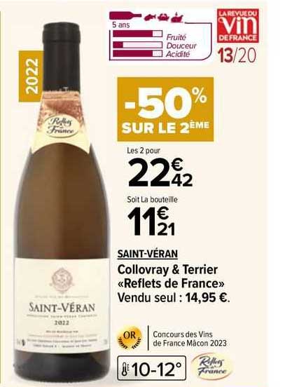 Saint-véran Collovray & Terrier «reflets De France»