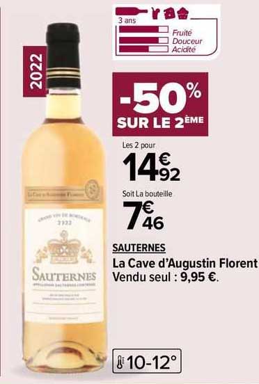 sauternes la cave d'augustin florent