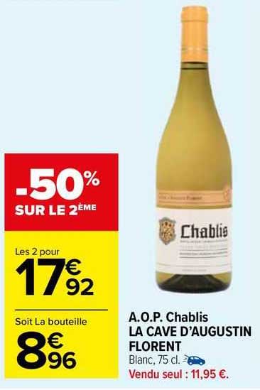 a.o.p. chablis la cave d'augustin florent