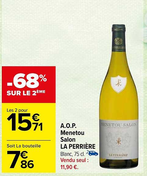 a.o.p. menetou salon la perrière