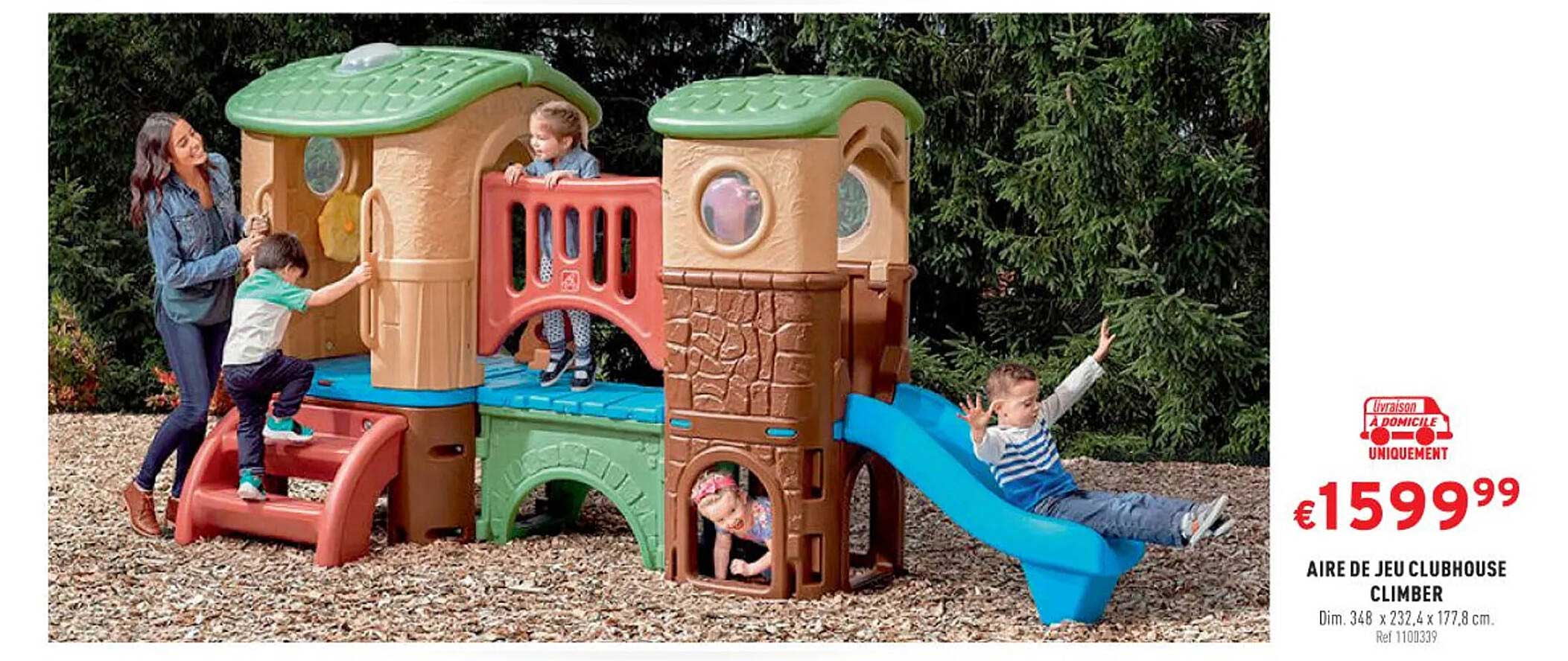 aire de jeu clubhouse climber