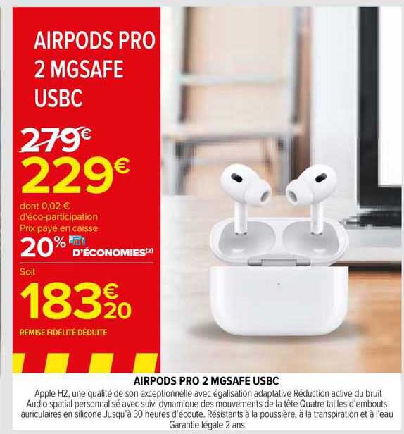 airpods pro 2 mgsafe usbc