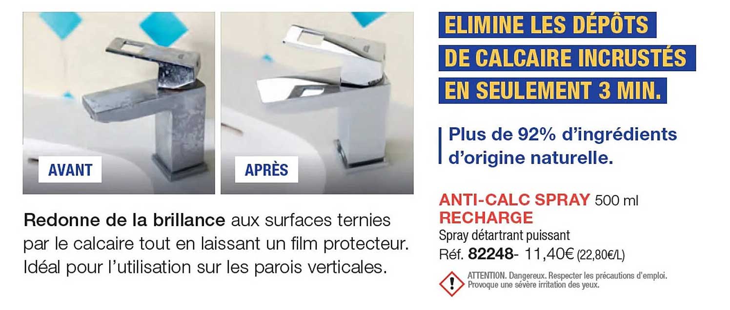 anti-calc spray recharge