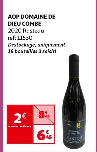 aop domaine de dieu combe 2020 rasteau
