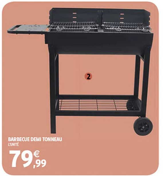 barbecue demi tonneau