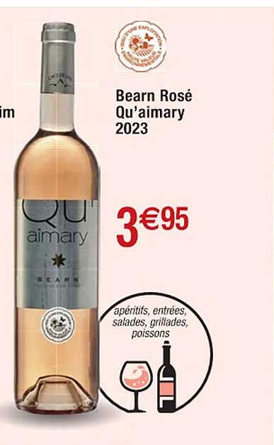 bearn rosé qu'aimary 2023