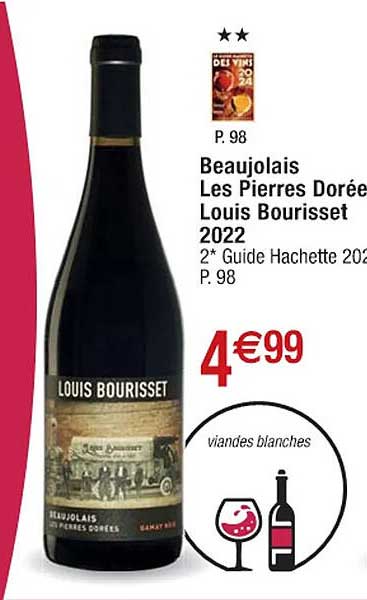 beaujolais les pierres dorée louis bourisset 2022