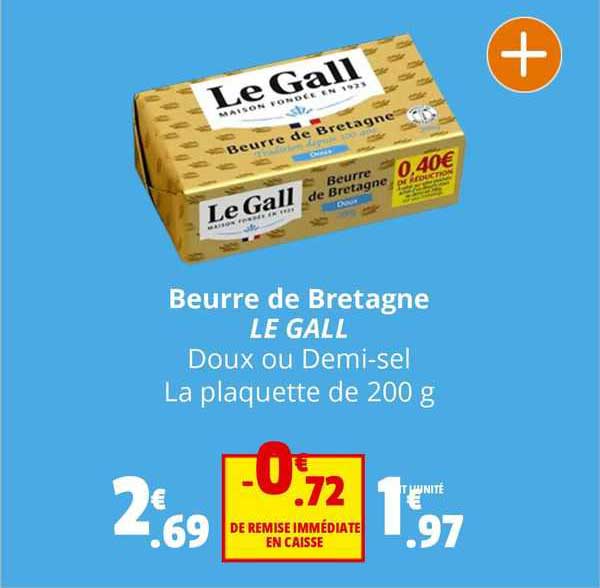 beurre de bretagne le gall