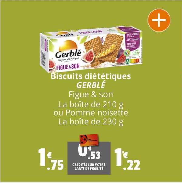 Biscuits Diététiques Gerblé