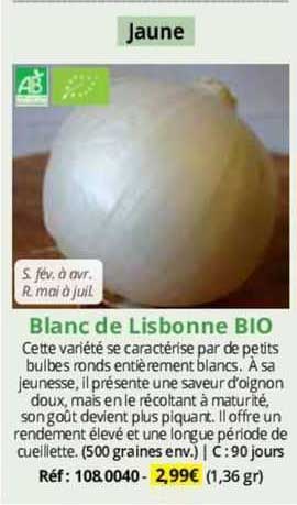 blanc de lisbonne bio