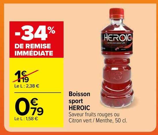 Boisson Sport Heroic