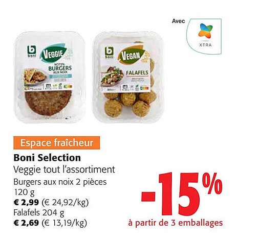 boni selection veggie l'assortiment