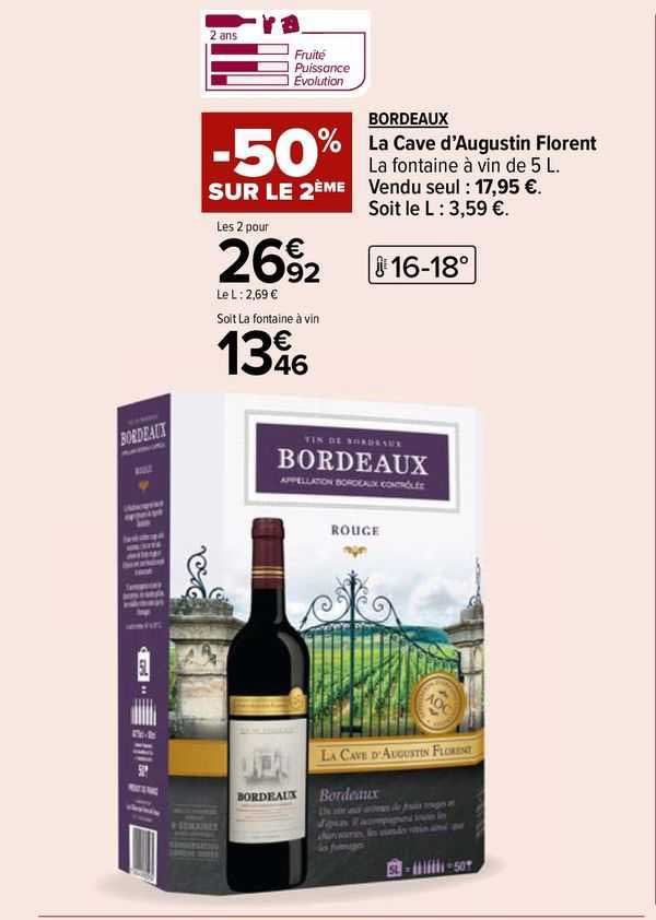 bordeaux la cave d'augustin florent