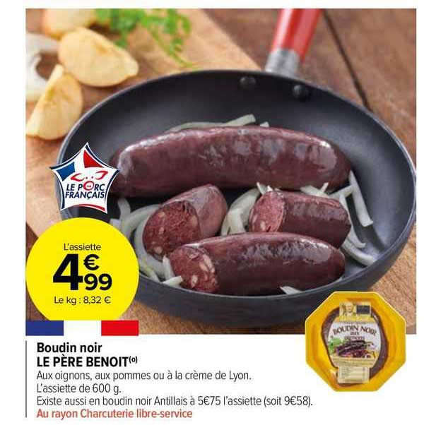 boudin noir le père benoit