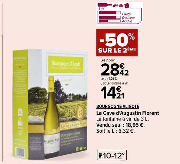 bourgogne aligoté la cave d'augustin florent