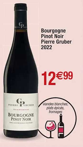 bourgogne pinot noir pierre gruber 2022