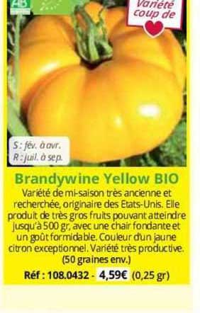 brandywine yellow bio