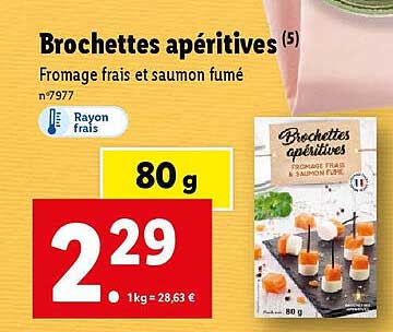 Brochettes Apéritives