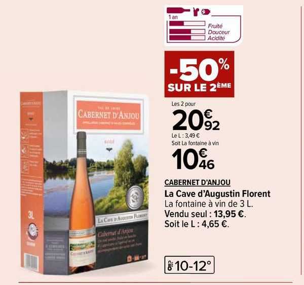 cabernet d'anjou la cave d'augustin florent