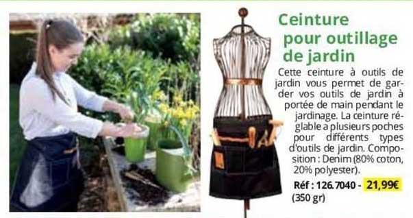 Ceinture Pour Outillage De Jardin
