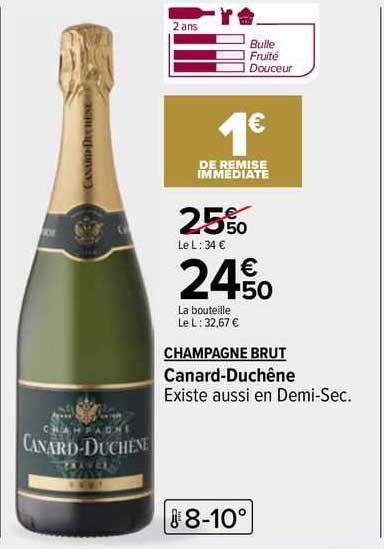 champagne brut canard-duchêne