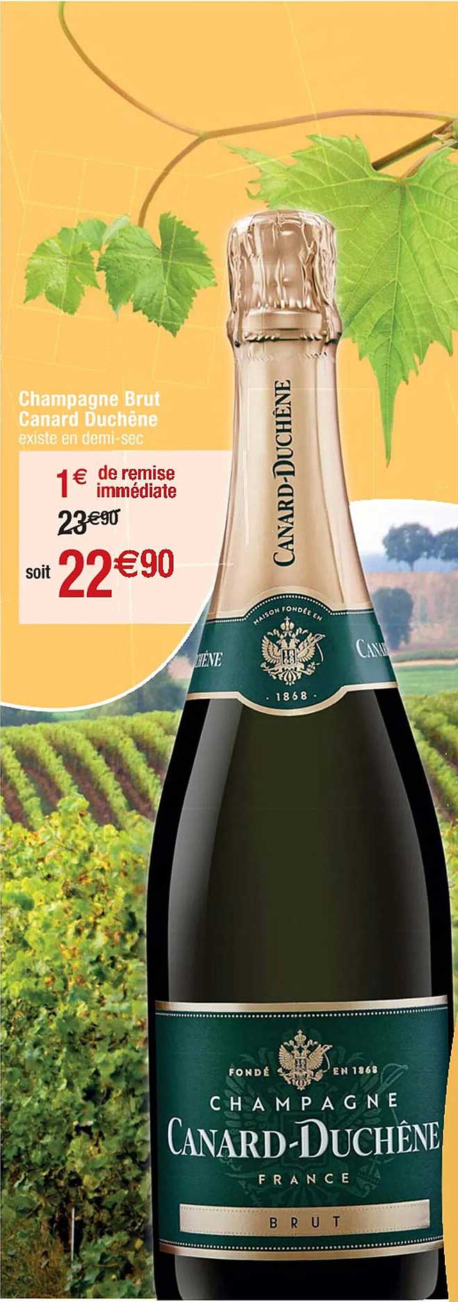 champagne brut canard duchêne