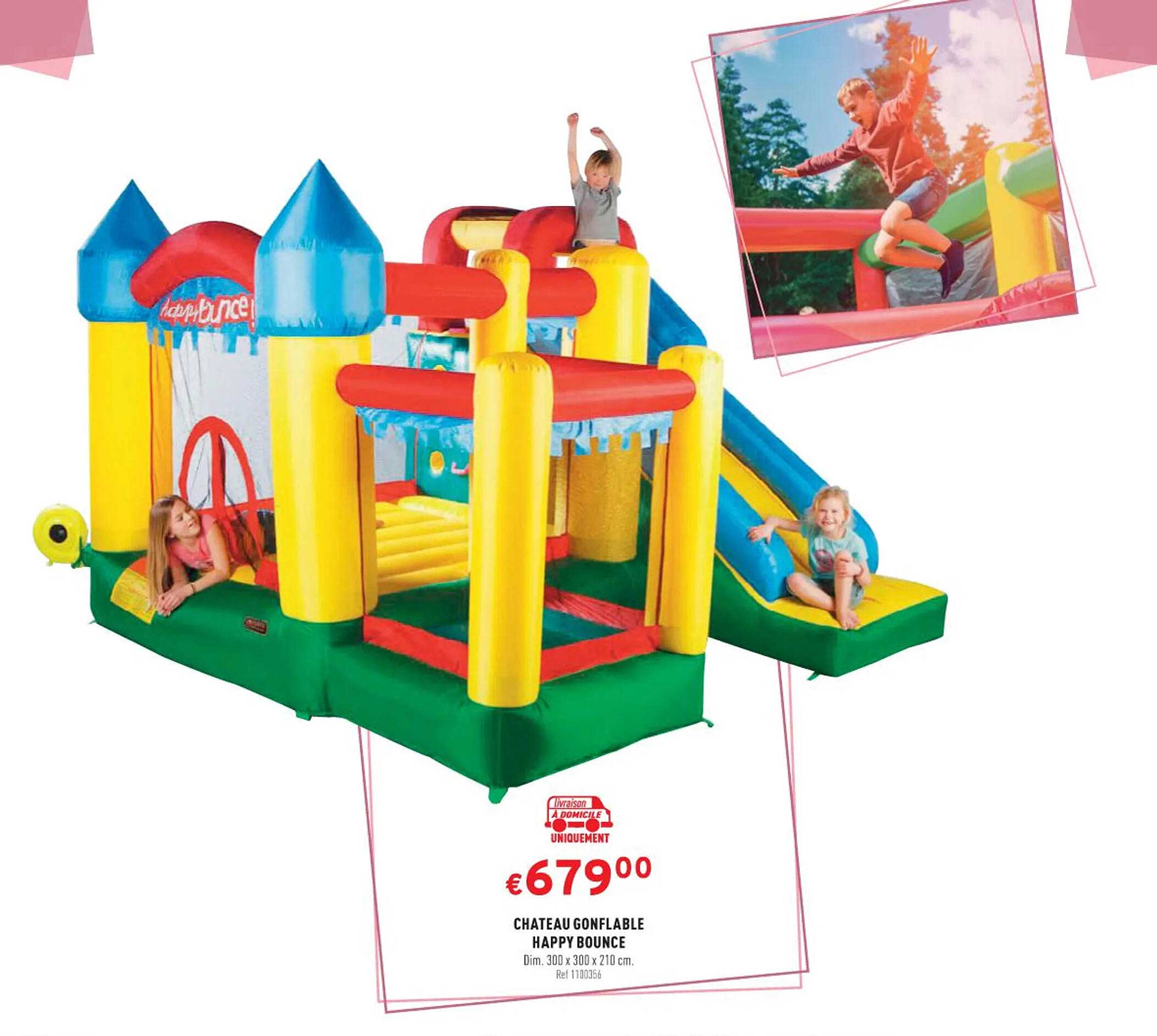 château gonflable happy bounce