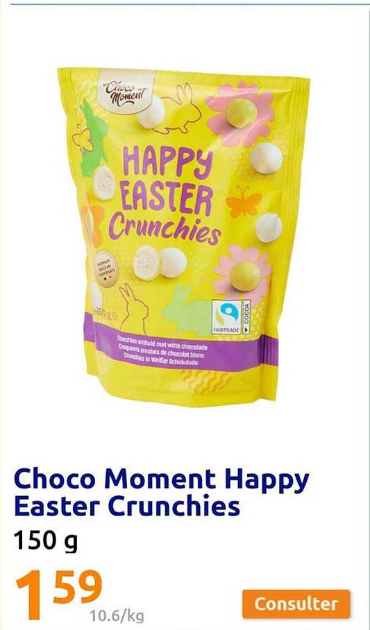 choco moment happy easter crunchie