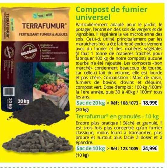 Compost De Fumier Universel