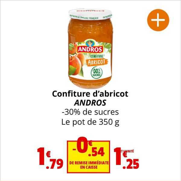 confiture d'abricot andros