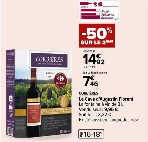 corbières la cave d'augustin florent