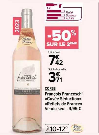 corse françois franceschi «cuvée séduction» «reflets de france»