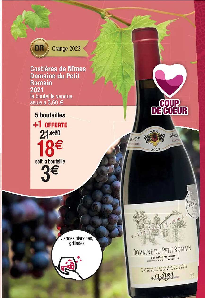 costières de nîmes domaine du petit romain 2021