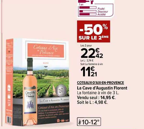 côteaux-d'aix-en-provence la cave d'augustin florent