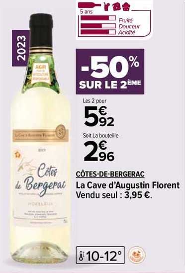 côtes-de-bergerac la cave d'augustin florent