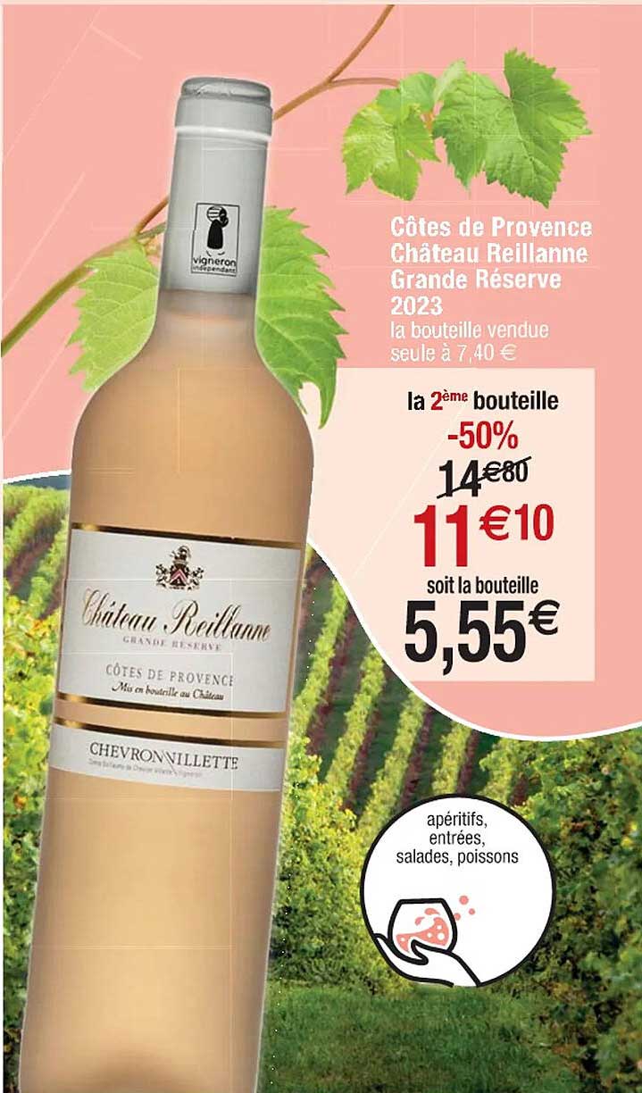 Côtes De Provence Château Reillanne Grande Réserve 2023