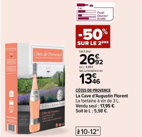 côtes-de-provence la cave d'augustin florent