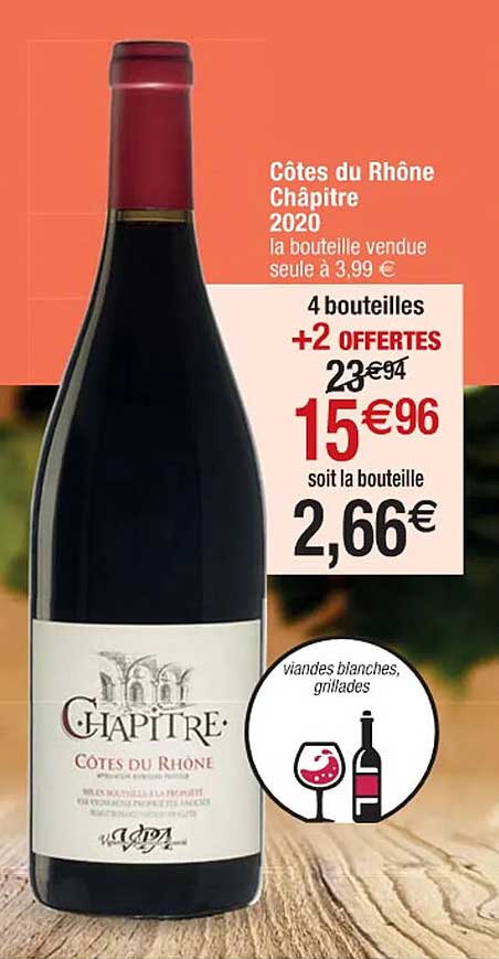 côtes du rhône chapitre 2020