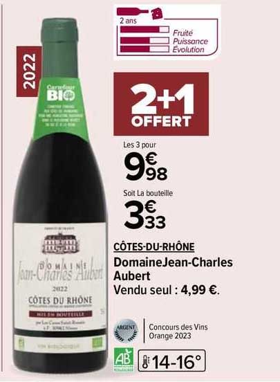 côtes-du-rhône domaine jean-charles aubert