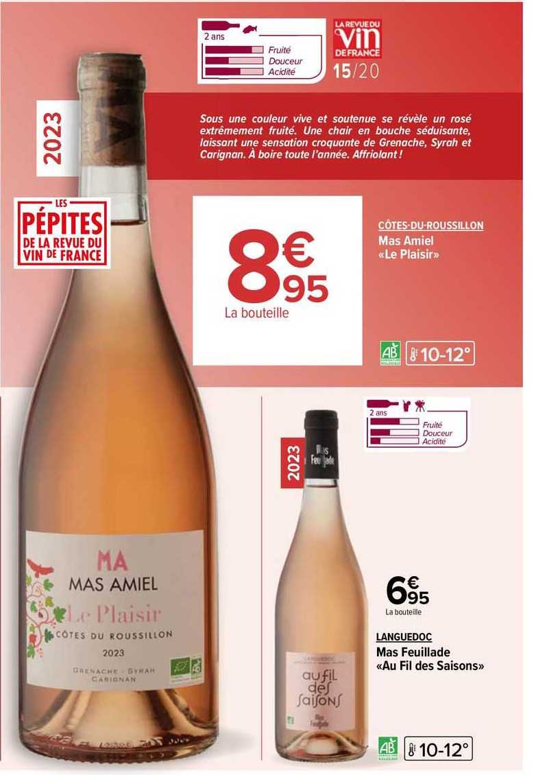 côtes-du-roussillon mas amiel «le plaisir»