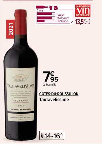 côtes-du-roussillon tautavelissime