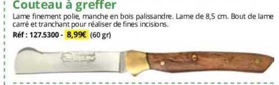 couteau à greffer